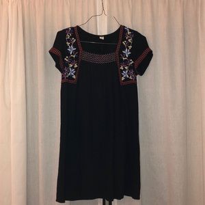 Black Bohemian Old Navy Dress